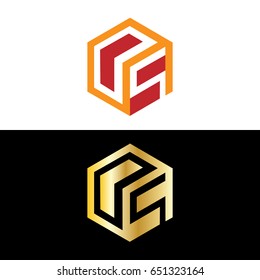 Letter OS box design logo