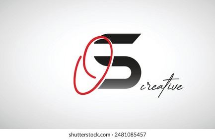 Letter OS Creative Clean Logo Design