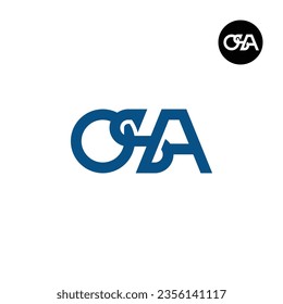 Letter OSA Monogram Logo Design