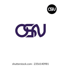Letter OSN Monogram Logo Design