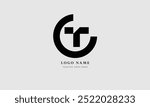 Letter OT,CT Logo Design Sign Symbol Icon template