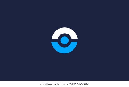 letter ou with circle logo icon design vector design template inspiration