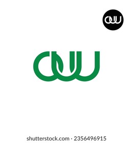 Letter OUU Monogram Logo Design