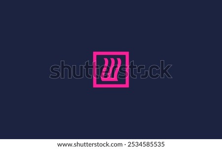 Letter ow square logo icon design vector design template inspiration