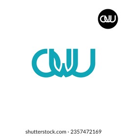 Letter OWU Monogram Logo Design