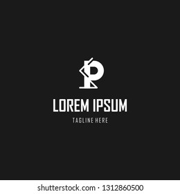 Letter P Abstract Creative Modern Monogram Business Logo