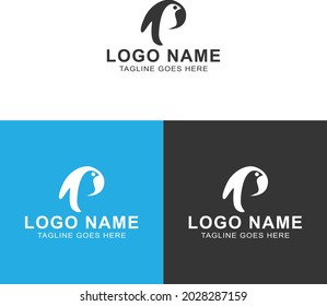 Ilustración vectorial del logotipo de pájaro