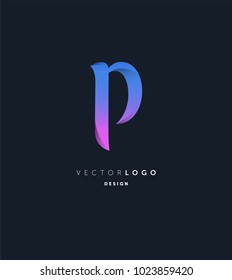 Letter P business logo icon vector template.
