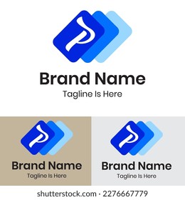 Diseño de logotipo de pago de tarjeta de envío