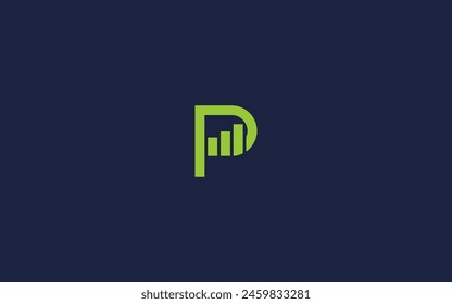 letra p con el logotipo de la carta diseño de iconos diseño de Vector Plantilla inspiración