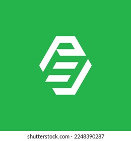 letter P checklist draft symbol logo