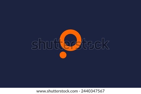 letter p circle logo icon design vector design template inspiration