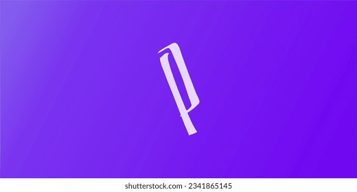 Concepto de letra P, concepto de logotipo de tipografía, logotipo de monograma y logotipo de la letra inicial, moderno y sencillo