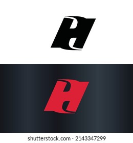 Letter P P Creative Unique Modern Vector Logo Design