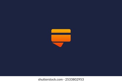 letter p credit card logo icon design vector design template inspiration