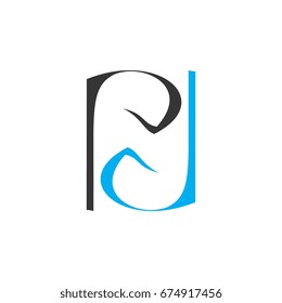 letter p and d logo