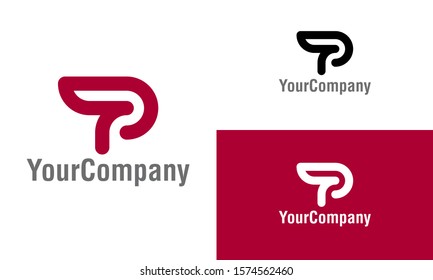 Letter P D logo icon design template elements. Simple minimalist template graphic illustration. Creative vector emblem, for icon or design concept.