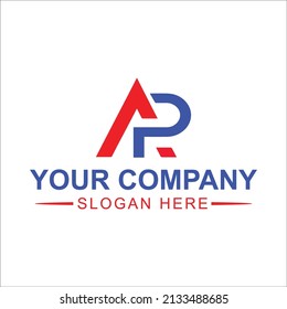Letter A P design vector ready
