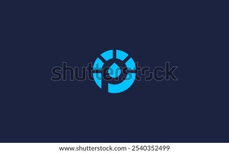 Letter p with drops logo icon design vector design template inspiration