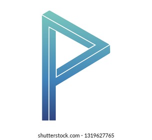 letter p endless logo