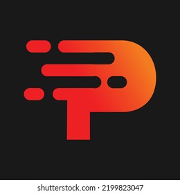  Letter P Geometric Square Business Company Vector Logo Design