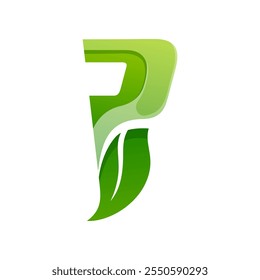 Vector de diseño de logotipo de degradado de letra P 