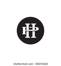 letter P and H monogram logo