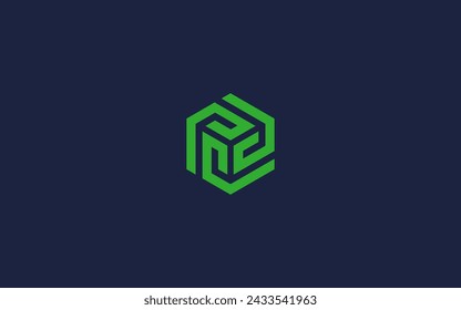 letter p hexagon logo icon design vector design template inspiration