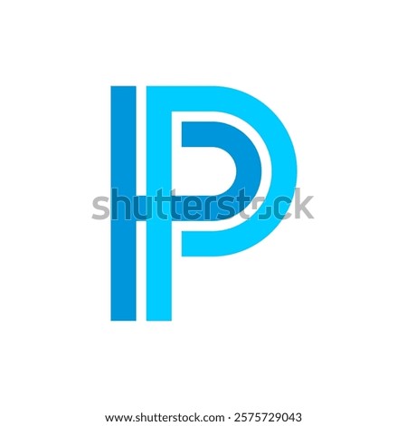 Similar – Image, Stock Photo blue sign P Hotel with arrow on a wall
