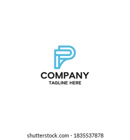 Initial-Logo-Symbol-Design-Vorlage für Vektorgrafik