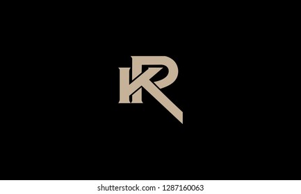 LETTER P AND K LOGO FOR LOGO DESIGN OR ILLUSTRATION USE