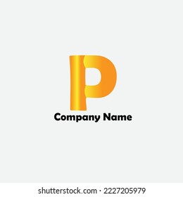letter P loans logo design vector illustrations, Vector Illustration.