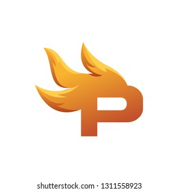 Letter P logo