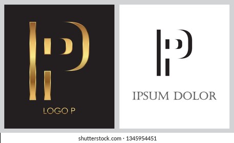 Letter P logo