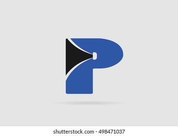 Letter P logo
