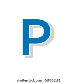 Letter P Logo