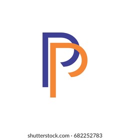 letter p and p logo