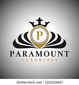 Letter P Logo - Classic Luxurious Style Logo Template