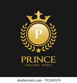 Letter P Logo - Classic Luxurious Style Logo Template