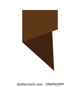 Letter P logo, company logo, dynamic, minimalism, origami logo template, alphabet letters