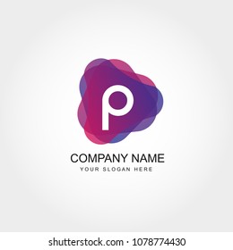 Letter P Logo Design