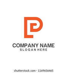 Letter P logo design