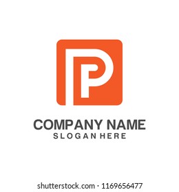 Letter P logo design