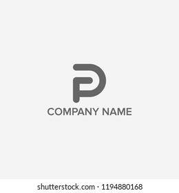 Letter P logo design