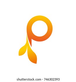Letter P Logo Design.