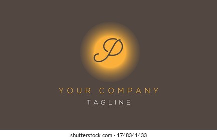 Letter P Logo Design, Creative Modern Icon P