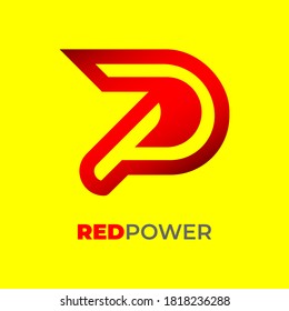letter p logo design. flat minimalist logo concept. Vector Logo