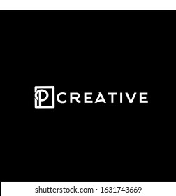 letter p logo design, logotype vector, busines or company