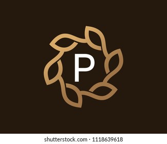 Letter P Logo Design Template