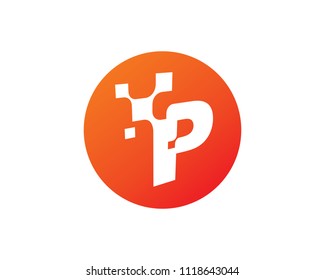 Letter P Logo Design Template